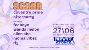 SCSSR: Coventry Pride Afterparty tickets