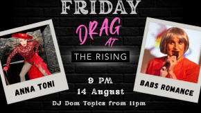 ANNA TONI & BABS ROMANCE | Drag at The Rising tickets