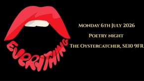 Everything Poetry Night: Monday 6th July 2026 tickets