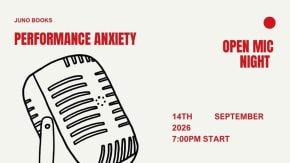 Performance Anxiety Open Mic 14th September tickets
