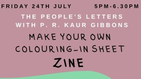 Make Your Own Colouring-In Sheet Zine tickets