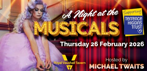 'A Night At The Musicals' supporting Terrence Higgins Trust, the UK's leading HIV charity