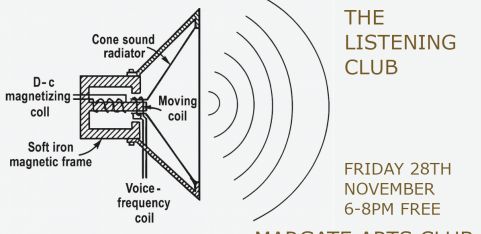 THE LISTENING CLUB  / FRIDAY 28TH NOVEMBER  / 6-8PM / FREE
