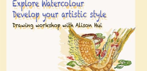 Explore Watercolour Develop your Artistic Style Drawing Workshop by Alison Hui