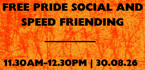 LGBTQ+ Pride Coffee Social ☕ and Speed Friending 🏳️‍🌈🏳️‍⚧️