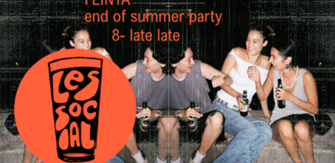 LESSOCIAL End of Summer FLINTA DAY PARTY