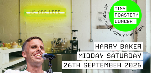 Tiny Roastery Concert - Harry Baker