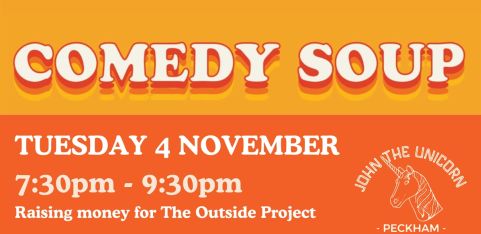 4th November - Comedy Soup trans+ special 