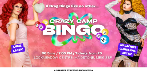 CRAZY CAMP BINGO
