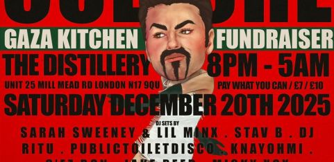 This is My Culture Christmas Rave fundraiser for Gaza Soup Kitchen