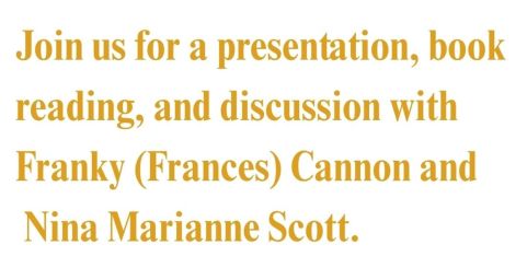 VERNAL THAW Book Launch with Frances Cannon and Nina Marianne Scott 
