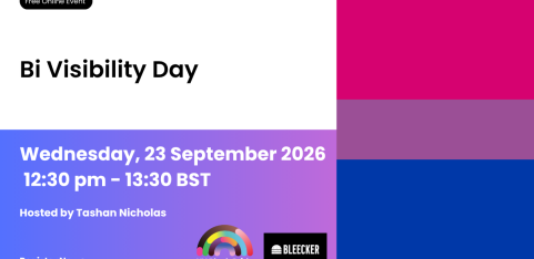 Black and Brown Bi+ Visibility Day Discussion (Online)