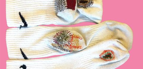 Sock Mending - A darn' good time at The Divine 