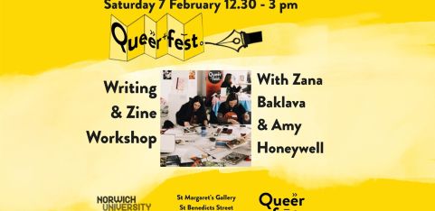 Writing and Zine Workshop with Zana Baklava and Amy Honeywell