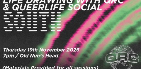 Life drawing with QRC & QueerLife Social