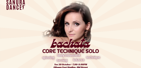 Bachata Core Techniques Solo | Workshop with Evelina | Open Level