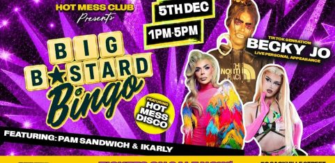 Big B@stard Bingo  Brunch - Pam, ikarly and viral sensation BECKY JO 