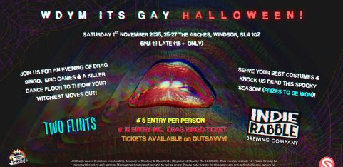 WDYM IT'S GAY HALLOWEEN! 🌈🕷️ W&E PRIDE FUNDRAISER
