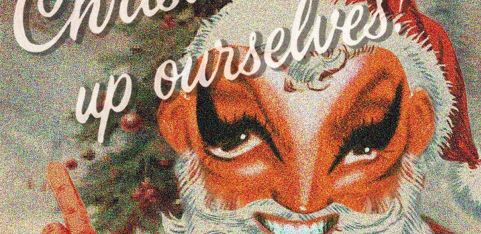 WE'VE PUT THE CHRISTMAS TREE UP OURSELVES!