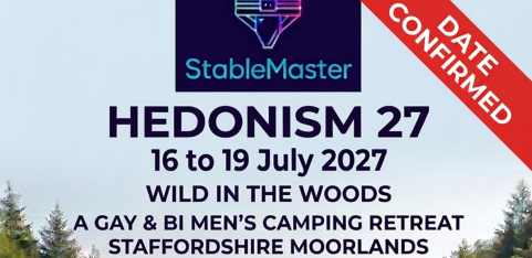 Hedonism 27 - Gay & Bi Men Camping Weekend