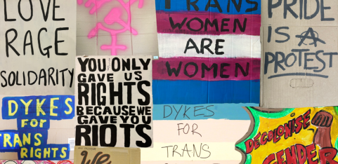 Dyke March Placard Making