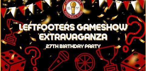 Leftfooters Gameshow Extravaganza birthday party