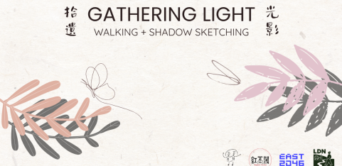 Gathering Light: Walking + Shadow Sketching
