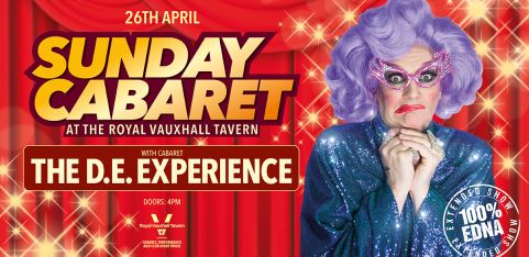 Sunday Cabaret with The D.E. Experience 
