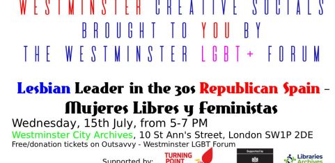  Lesbian Leader in the 30s Republican Spain – Mujeres Libres y Feministas