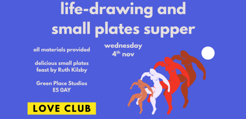 Life-Drawing with Small Plates Supper