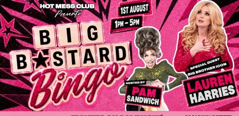 Big Bastard Bingo Bottomless Brunch - Pam Sandwich + LAUREN HARRIES