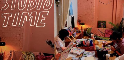 Bee's Art Club: IRL - Studio Time