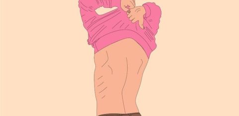 Naked Men Stretching