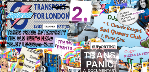 GAYTORADE ♡ TRANS PRIDE AFTER PARTY 2 ♡