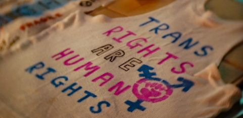 silly little craft club: wearable protest & stencil lab 🏳️‍⚧️ trans pride ✊