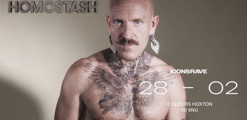 HOMOSTASH ICONS RAVE (Headliner: Othon)