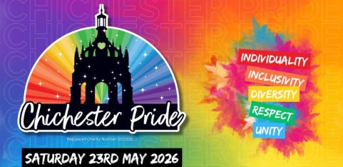 Chichester Pride 2026 | Saturday 23rd May