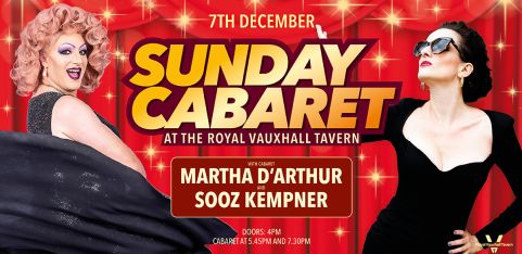 Sunday Cabaret with Martha D'Arthur and Sooz Kempner