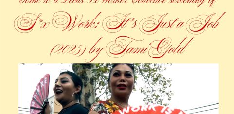 Leeds Sx Worker Collective's screening of Sex Work: It's Just a Job (2025) 