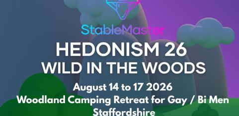 Hedonism 26 - Wild in the woods - A retreat for Gay/ Bi & Curious Men
