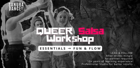 QUEER Salsa Workshop | Essentials → Fun & Flow