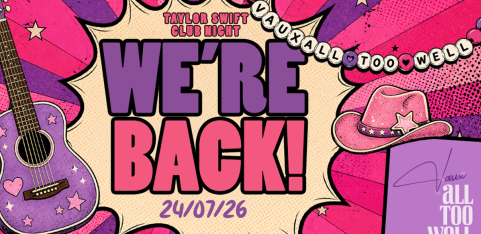 VauxAll Too Well - Taylor Swift club night 
