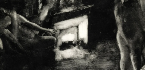 Life drawing by candlelight 