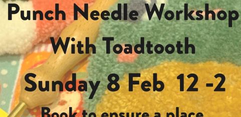 Punch Needle Workshop with Toadtooth