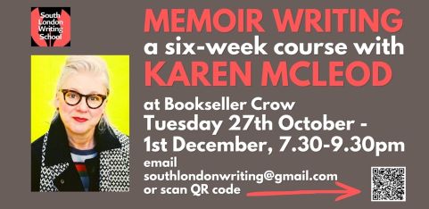MEMOIR WRITING with Karen McLeod