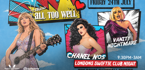 VauxAll Too Well - Taylor Swift club night 