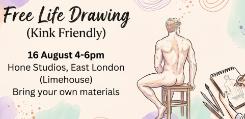 Free In-person Life Drawing (Kink Friendly)