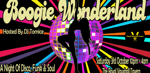 BOOGIE WONDERLAND AT THE RVT