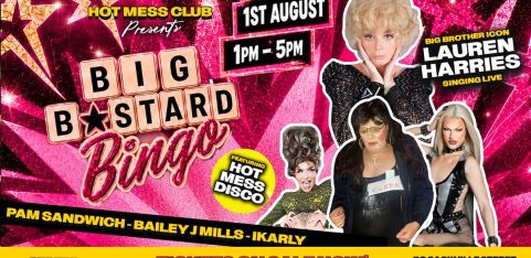 Big B*stard Bingo Brunch - Pam, iKarly, Bailey J Mills +  Big Brother Icon Lauren Harries