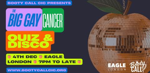 The Big Gay Cancer Quiz & Disco